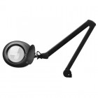 Magnifying Lamp ELEGANTE 6025 60 LED SMD 5D, Black