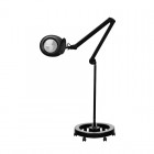 Magnifying Lamp ELEGANTE 6025 60 LED SMD 5D with base, Black