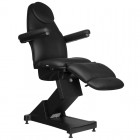 Косметологическое кресло BASIC 158 (3-х моторное), черное