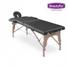 BEAUTYFOR Portable Massage Table, Black