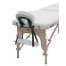 BEAUTYFOR Portable Massage Table 3-Sections, White