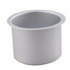 Removable metal wax pot