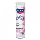 Cosmetic pads AURA 120 pcs.