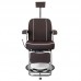 Barber Chair GABBIANO AMADEO brown