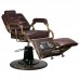 Barber Chair GABBIANO BOSS OLD LEATHER Bordo