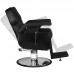 Barber Chair HAIR SYSTEM NEW YORK Black