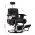 Barber Chair GABBIANO LIVIO black