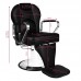 Barber Chair GABBIANO TIZIANO WF black