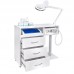 Stool-trolley for manicure Y-300, white
