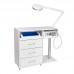 Stool-trolley for manicure Y-300, white