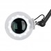 Magnifying Glass LED Lamp, Black