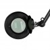 Magnifying Glass LED Lamp, Black