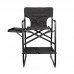 Складной стул для макияжа AL124, черный