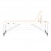 Portable Massage Bed KOMFORT, 3-section, Cream