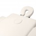 Portable Massage Bed KOMFORT, 3-section, Cream