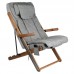 Rocking chair with a massager RELAX SAKURA, Grey