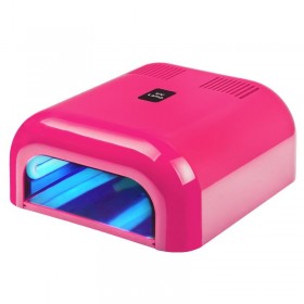 УФ-лампа STANDARD 2000 36 Вт с таймером, розовый