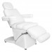 Beauty bed AZZURRO 878 with 5 motors, White