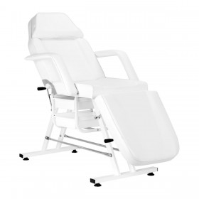 Beauty Bed SILLON with trays, white