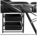 BEAUTYFOR Cosmetic Armchair A 202 with Trays Black