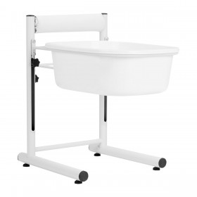 Shower for pedicure with adjustable height