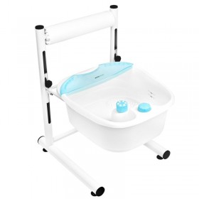 Pedicure stand with adjustable height + foot bath AM-506A