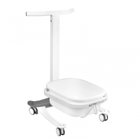 Pedicure bath with wheels and lift