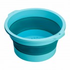 Foldable pedicure bath, blue