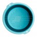 Foldable pedicure bath, blue
