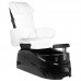 Спа-кресло для педикюра AS-122, чёрно-белое