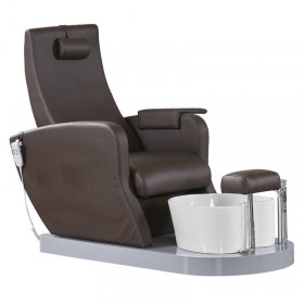 Спа-кресло для педикюра AZZURRO 016B, коричневое