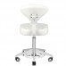 Master Stool AZZURRO 156F BUMP-UP, white