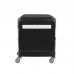 Chair-trolley for pedicure GABBIANO 16-1, black-white