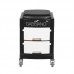 Chair-trolley for pedicure GABBIANO 16-1, black-white