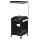 Chair-trolley for pedicure GABBIANO 23 PLUS, black