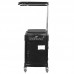 Chair-trolley for pedicure GABBIANO 23 PLUS, black