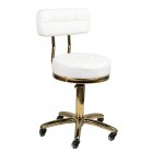 Master Stool GOLD AM-961, White