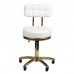 Master Stool GOLD AM-961, White