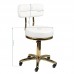 Master Stool GOLD AM-961, White