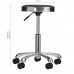 Master Stool M-1639 SILVER, Black