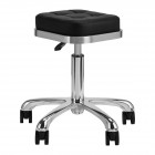 Master Stool M-1645 SILVER, Black