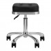 Master Stool M-1645 SILVER, Black