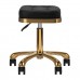 Master Stool M-1645 GOLD, Black