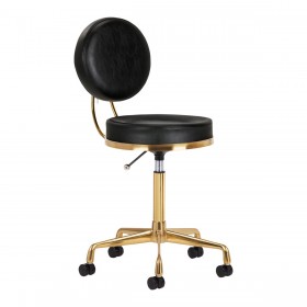 Master Stool H5, black-gold