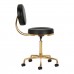 Master Stool H5, black-gold