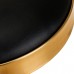 Master Stool H7 GOLD Black