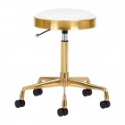 Master Stool H7 GOLD white