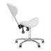 Saddle stool GIOVANNI 1004, White