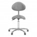 Saddle stool GIOVANNI 1004, Grey