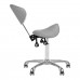 Saddle stool GIOVANNI 1004, Grey